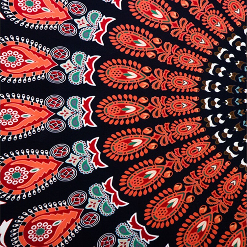 Printed Round Beach Towels And Yoga Mat