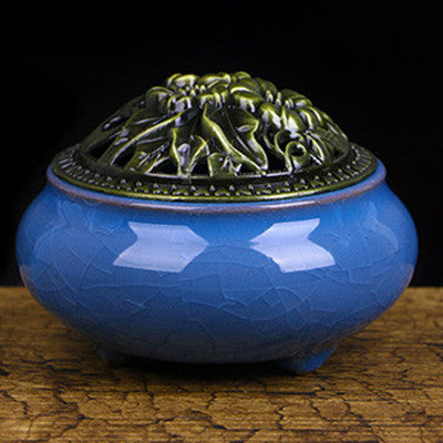 Brûleur d'encens paquet rétro