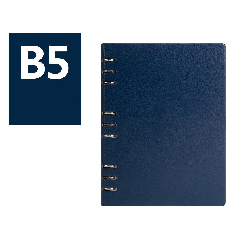 Cahier d'affaires simple à feuilles mobiles