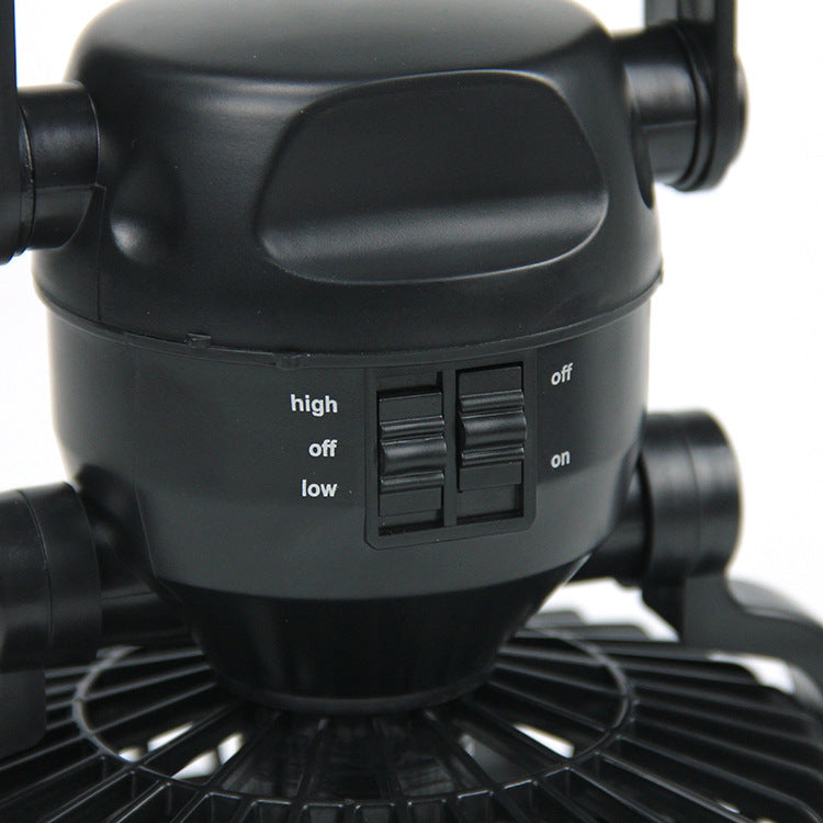 Lumière de ventilateur de camping multifonctionnelle 18LED