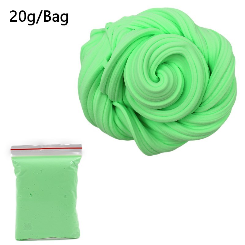 Suministros de bolas de arcilla de espuma esponjosa para niños, abalorios de algodón suave y ligero, Kit de fruta, artesanía en la nube, juguetes antiestrés