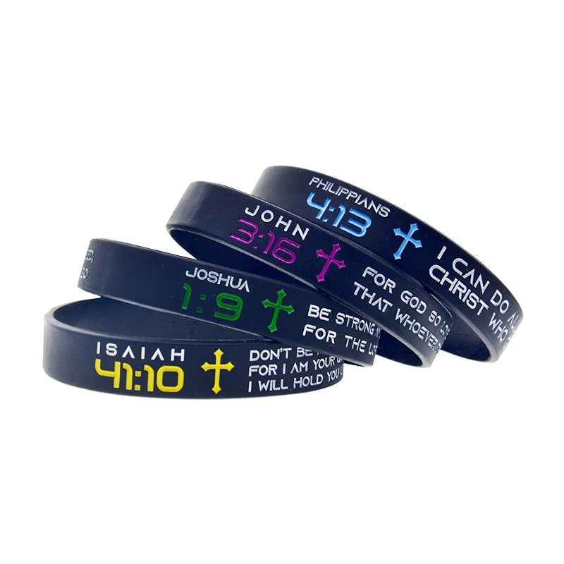 Pulsera de silicona para deportes y ocio para estudiantes
