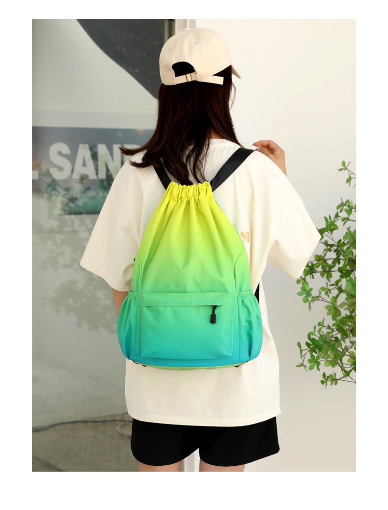 Mochila de tela Oxford Mochila de viaje para hombres y mujeres Baloncesto Fitness Ocio