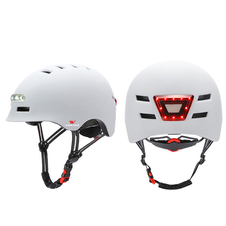 Casque de feu arrière Casque de vélo