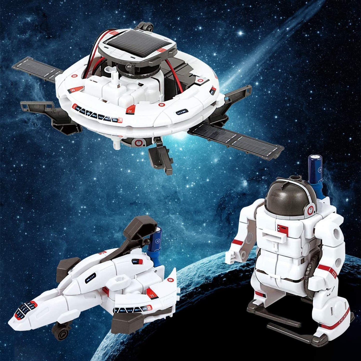 Jouets robots solaires, jouet éducatif et scientifique fantastique pour enfants