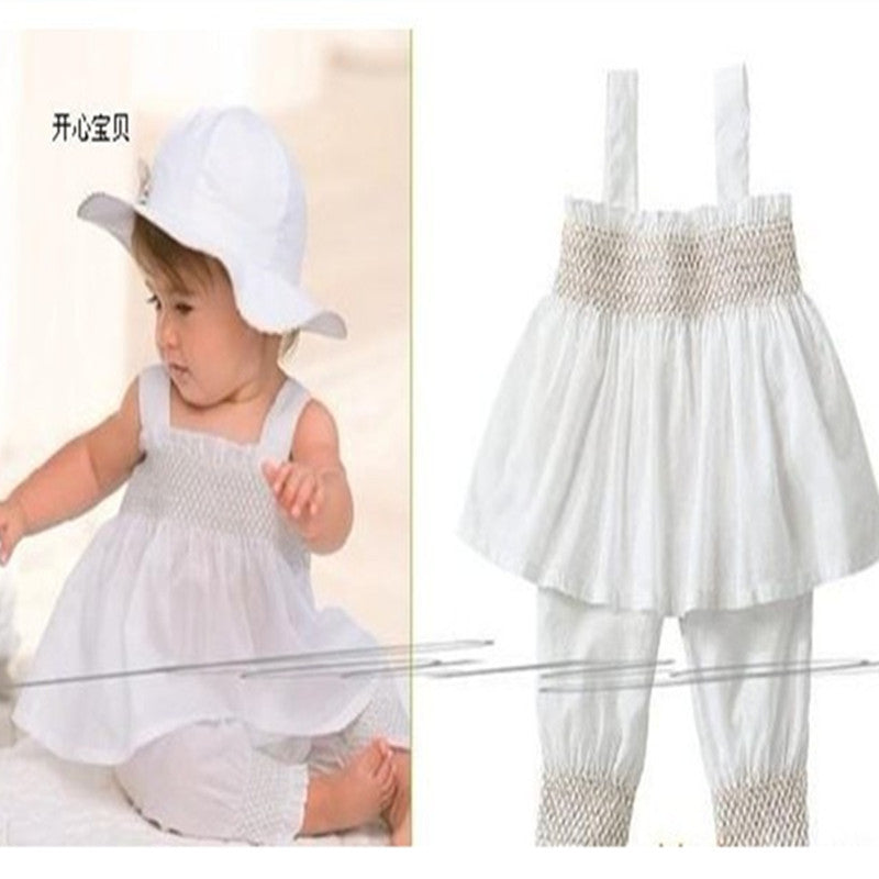 Tenue d'été princesse bébé fille 