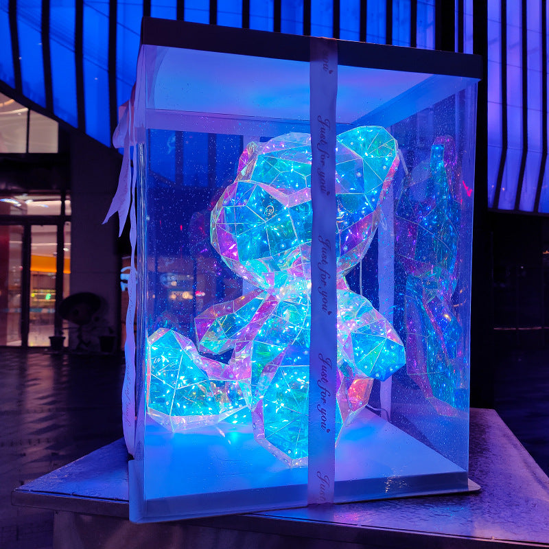 Décorations d’arbre de Noël à lueur illusoire