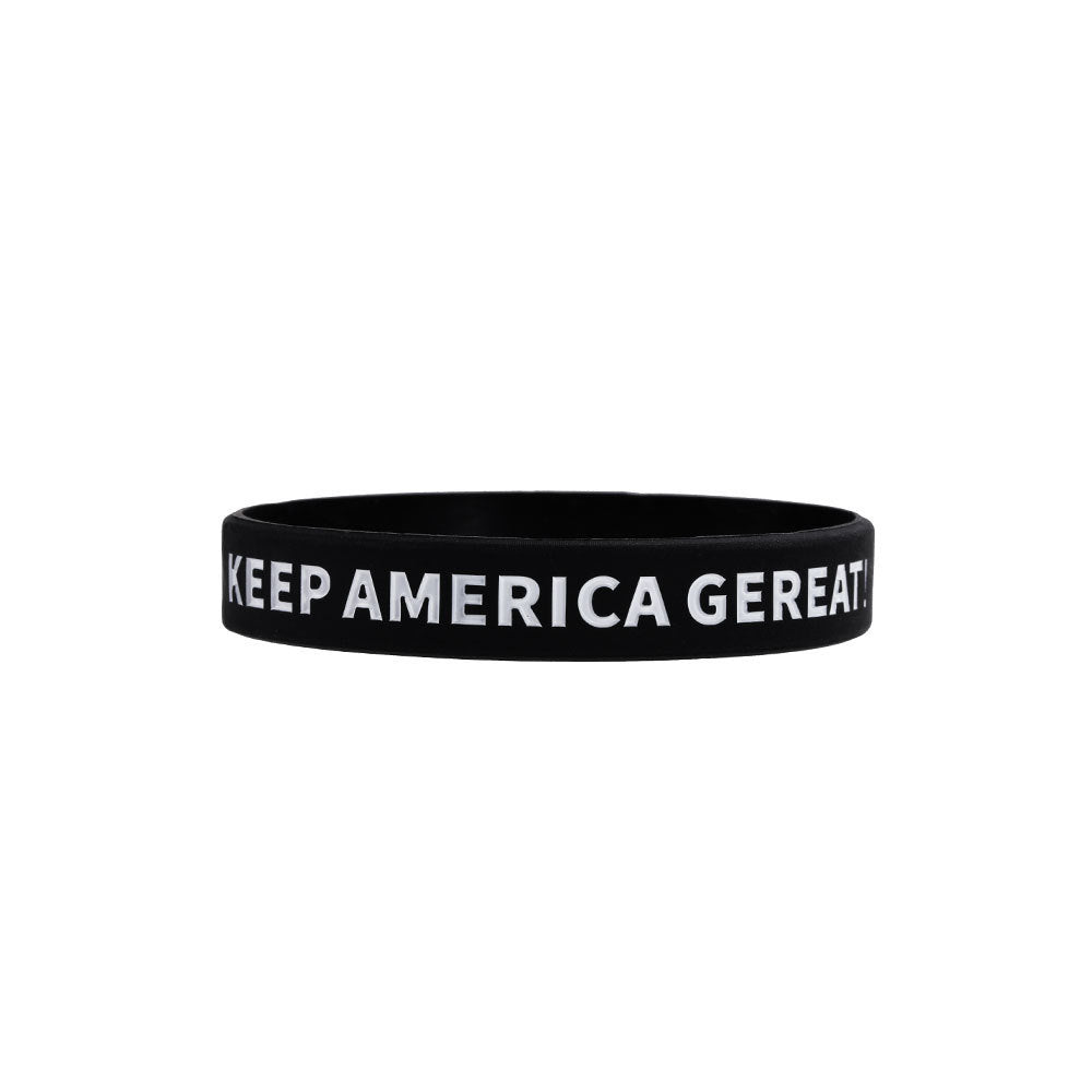 US Presidential Election Silicone Bracelet Fashion Sports Rubber Wrist Strap