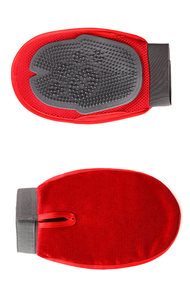 Brosse de massage de toilettage en fourrure de chien