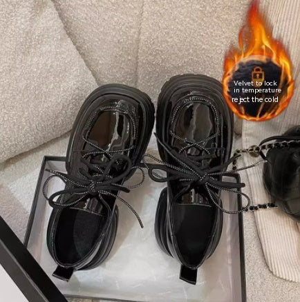 Chaussures à lacets en cuir souple Dad D'Lites College