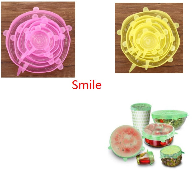 Accessoires de cuisine à couverture rétractable réutilisable