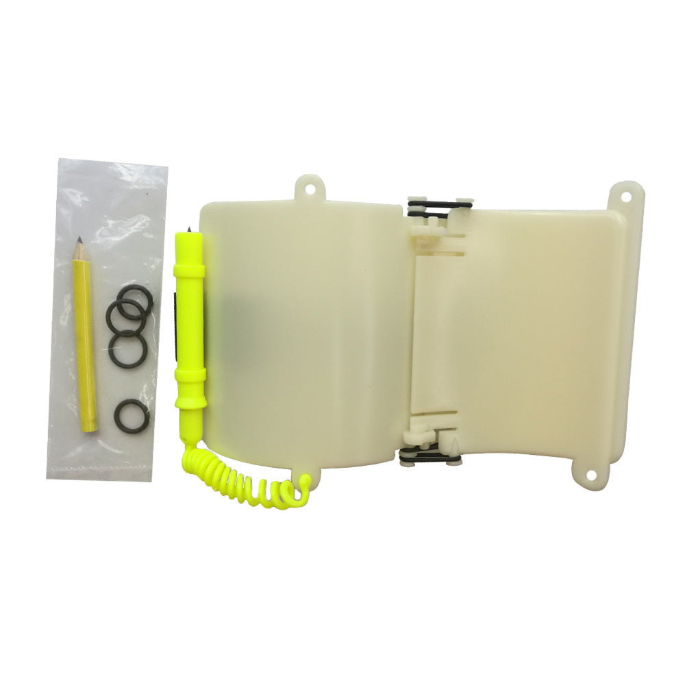 Chaqueta con pulsera luminosa de escritura submarina