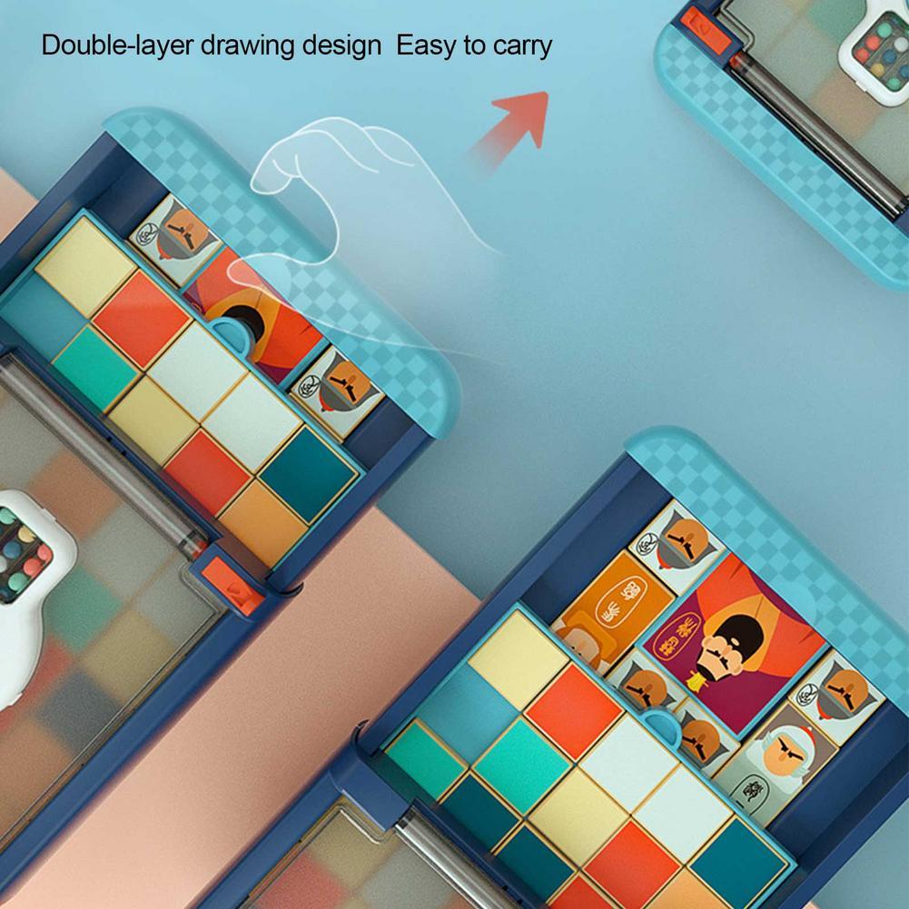 Puzzle numérique trois royaumes Huarong Road, jouet pour enfants