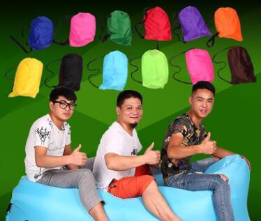Sofá inflable Lazy Bag Camping Air Bed Lounger 