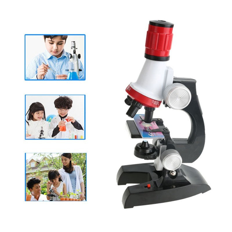 Microscope des sciences biologiques et de l'éducation des enfants