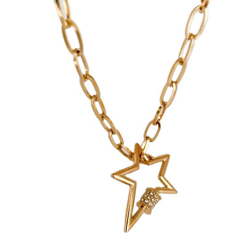 Five-pointed Star Sweater Chain For Women