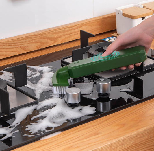 Cepillo multifuncional líquido para limpieza de cocina, botella, estufa, azulejos de cerámica, fregadero, piscina, baño, pared, suelo, bañera, esponja