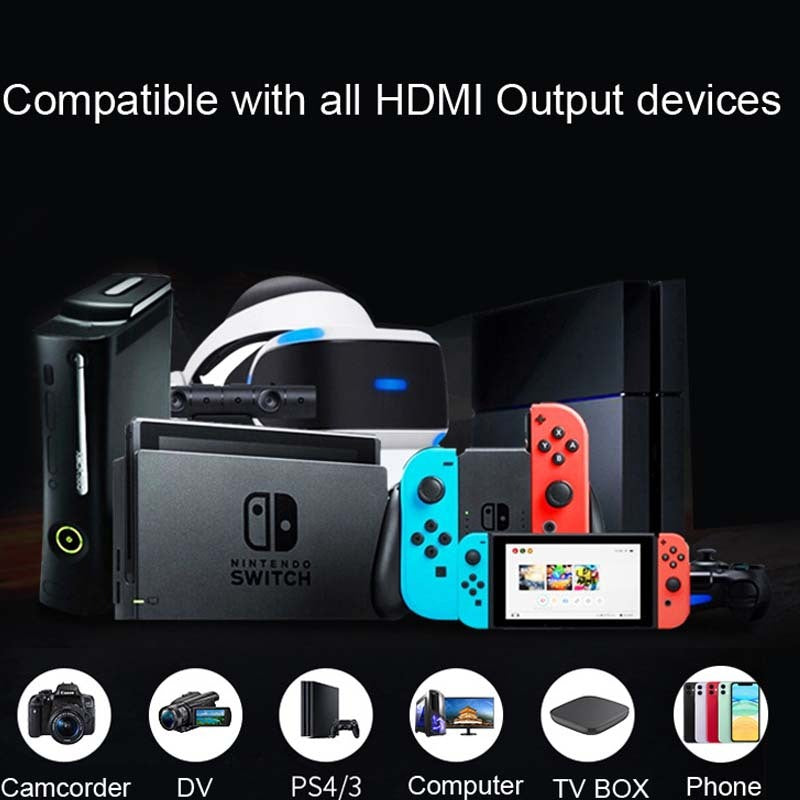 Tarjeta de captura de vídeo HDMI grabador en vivo monocanal 