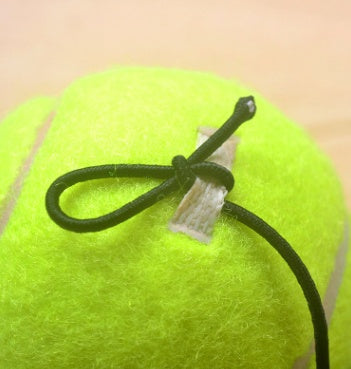 Tennis avec cordage de tennis
