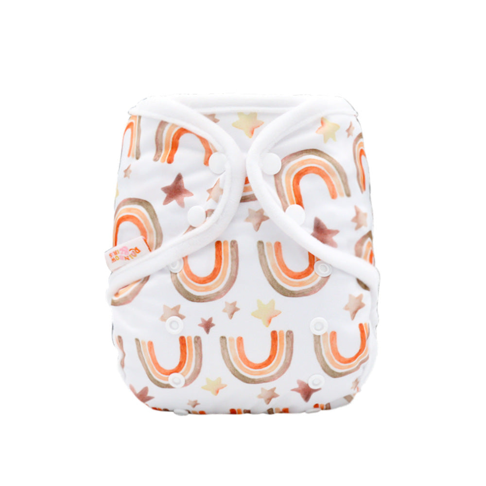 Rainbo &amp; Iris – couvre-couche en tissu à la mode, mignon, avec imprimé arc-en-ciel, accessoire cadeau pour bébé