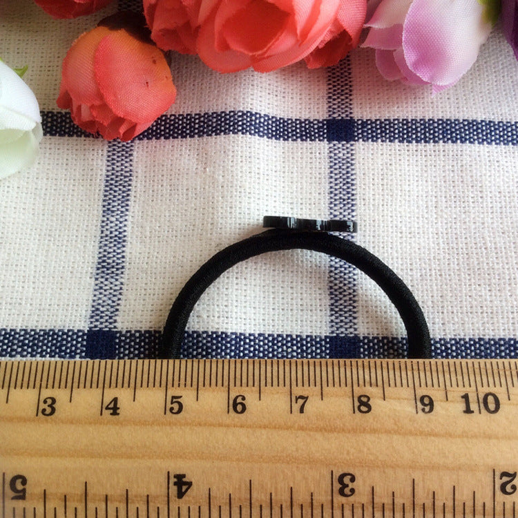 Accessoires pour cheveux en corde de poils d'animaux de dessin animé