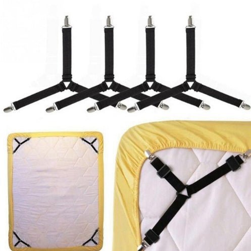 Cubierta de sábana con clips para cama