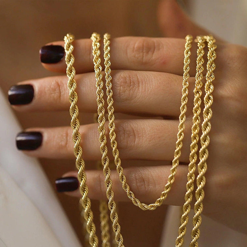 Women's Non-fading Titanium Steel Necklace