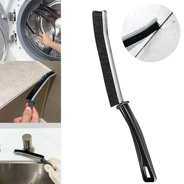 Brosse de nettoyage Durable des espaces de coulis, brosse de nettoyage des Joints de carreaux de toilettes de cuisine, brosses de nettoyage à poils durs à Angle mort pour ligne de sol de douche