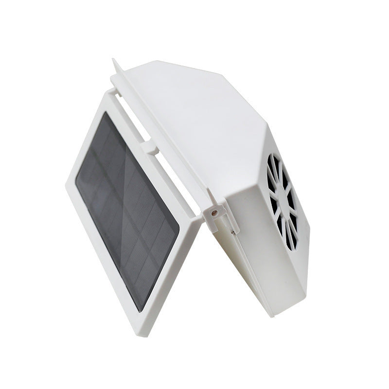 Ventilateur de voiture fenêtre solaire alimenté par le soleil voiture Auto évent système de refroidissement frais ventilateur de radiateur ventilateur de refroidissement économie d'énergie refroidisseur de style de voiture