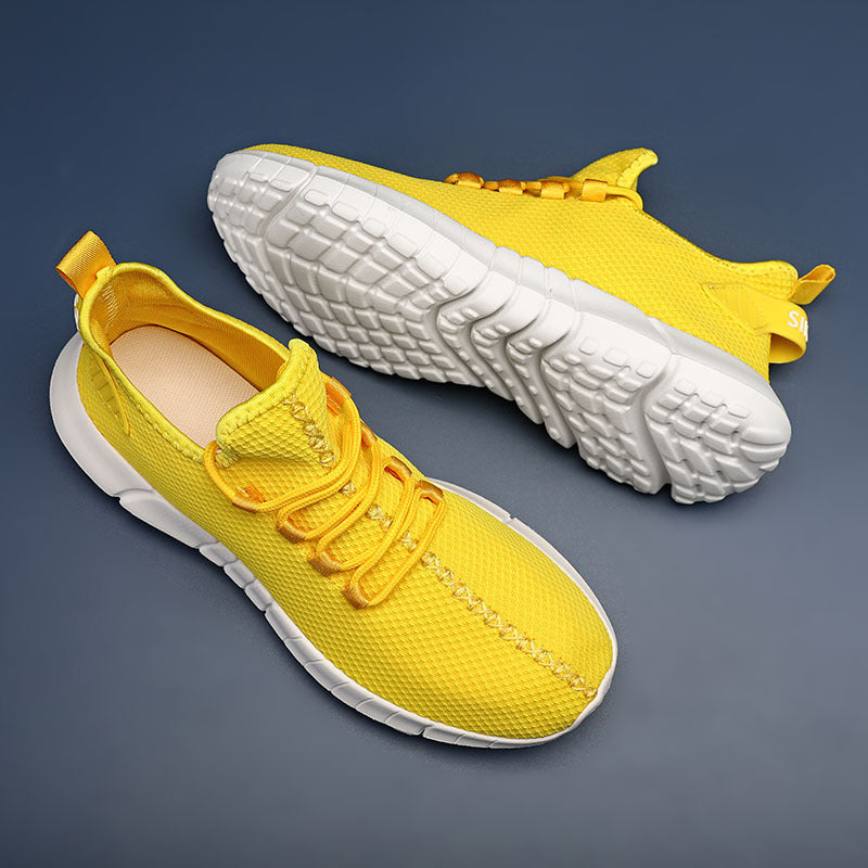 Zapatos deportivos y casuales de malla ligera para hombre
