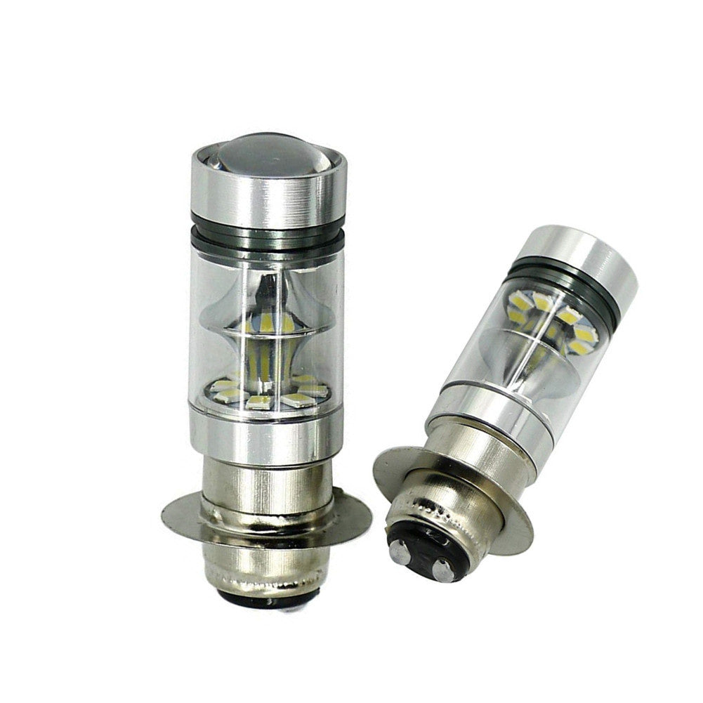 La motocicleta llevó la luz modificada BA20W H6 100W 20SMD faro llevado de la motocicleta del poder más elevado