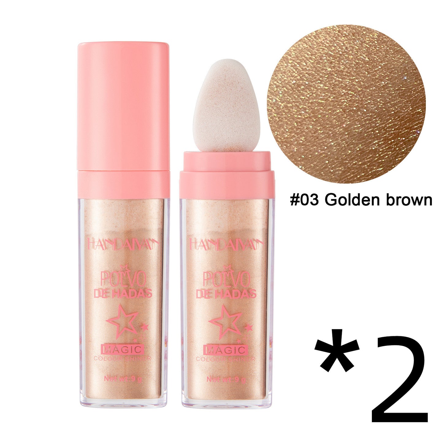 Fée point culminant Pat point culminant complet du corps éclaircissant naturel tridimensionnel réparation Blush fourniture de maquillage transfrontalier