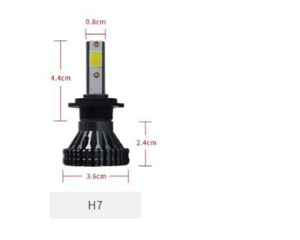faro LED del coche