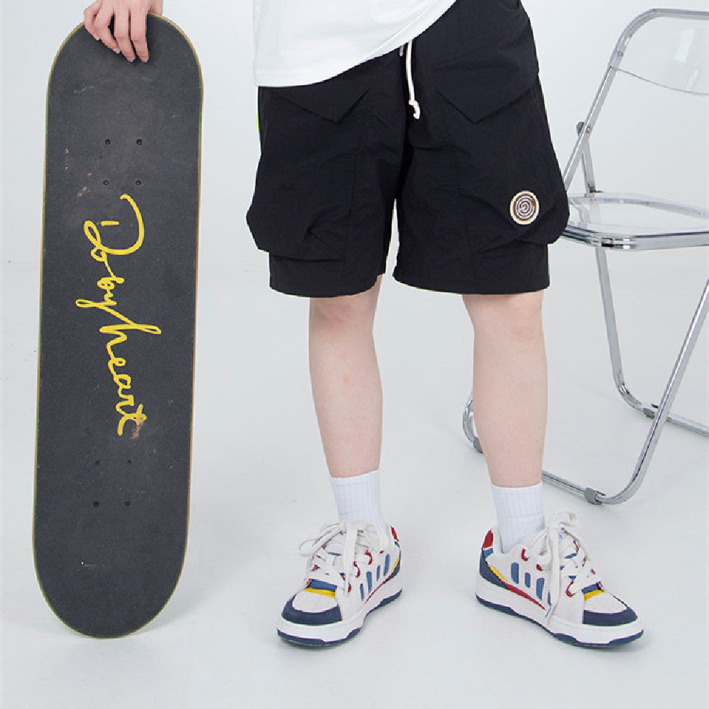Chaussures de skateboard à blocage de couleur