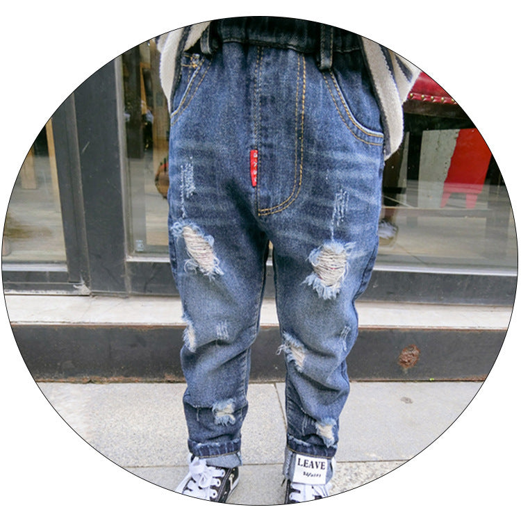 Jeans déchirés pour enfants