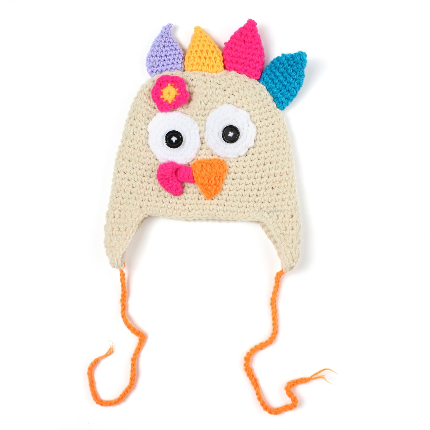 Sombrero de pavo tejido a mano de Acción de Gracias