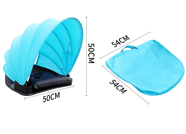 Paraguas de playa plegable a prueba de sol al aire libre