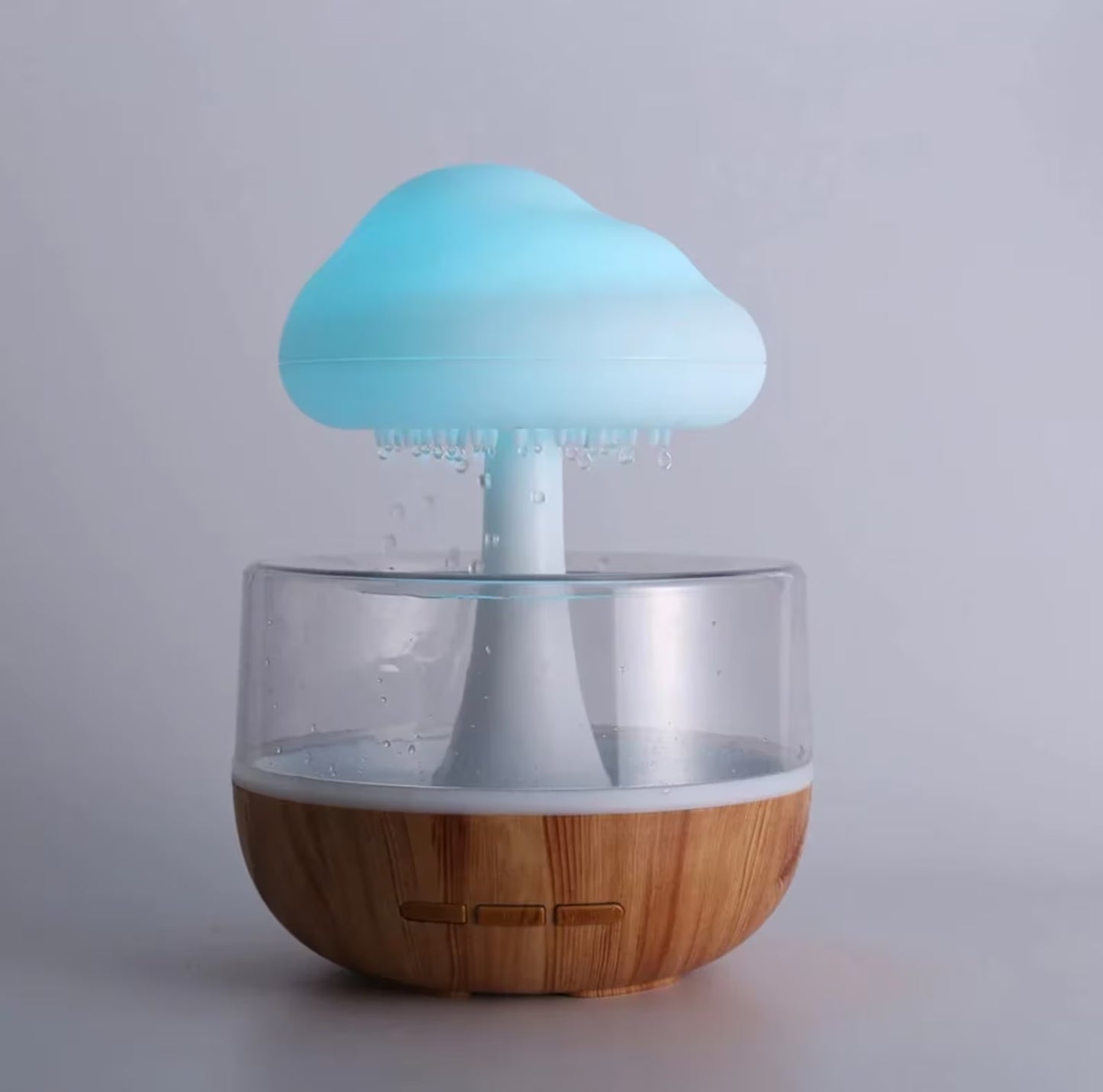 Venta al por mayor, lámpara de seta con Aroma de nube de lluvia, difusor de aceite esencial de aromaterapia, Micro humidificador, luz nocturna de nube de lluvia