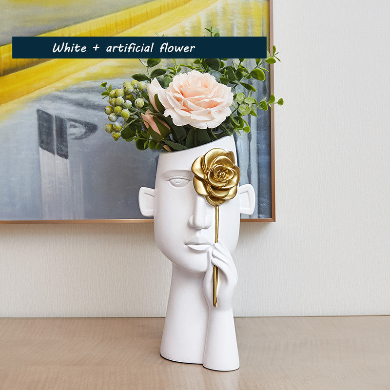 Vase d'art créatif, décoration de salon