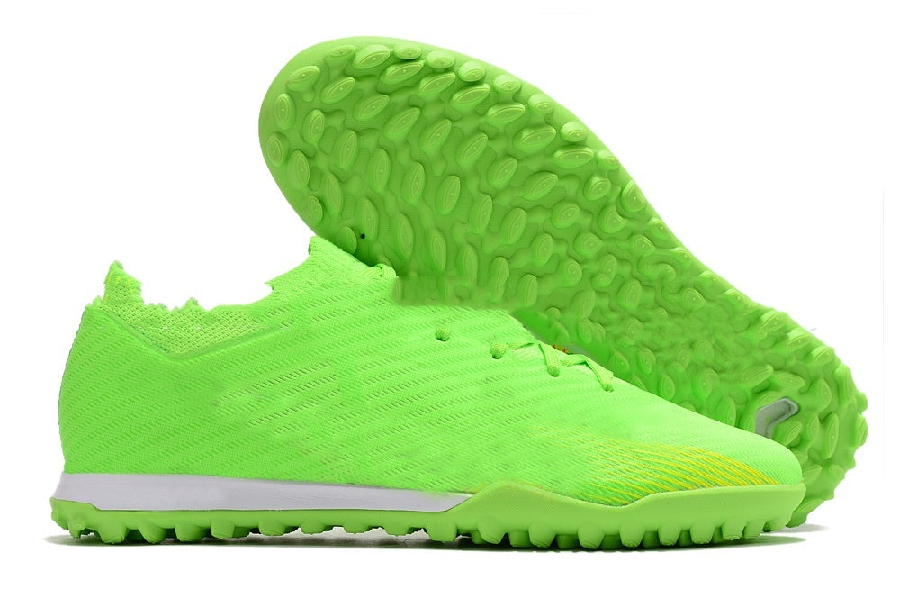 Zapatillas de deporte de fútbol con cojín para césped aireado MD impermeables de punto de caña baja