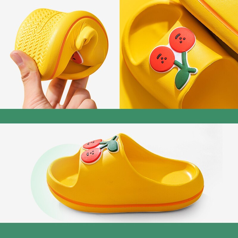 Niños Niñas Confort Suelas suaves Zapatillas antideslizantes Sandalias para niños infantiles 