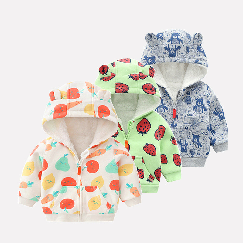 Veste polaire bébé plus