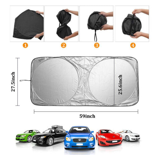 Pare-soleil de fenêtre de voiture pare-soleil visière couverture de pare-brise Auto pare-soleil de voiture Anti neige glace pare-brise pare-soleil pare-brise de voiture pare-soleil