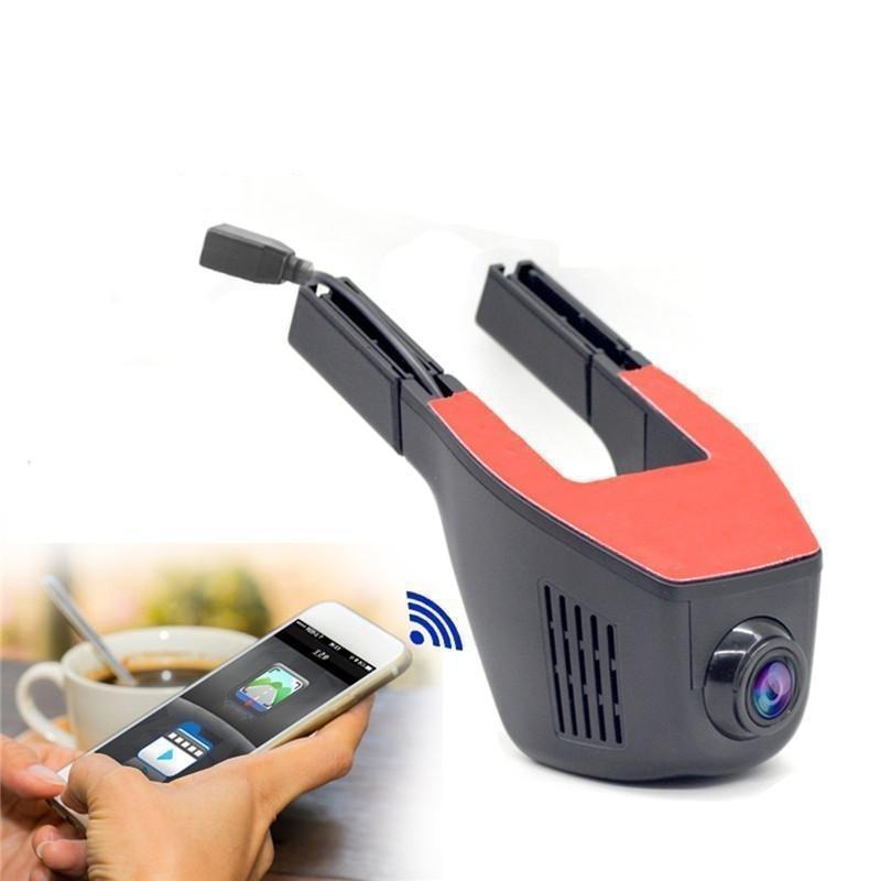 Vision nocturne de la caméra de tableau de bord DVR WIFI HD 1080P