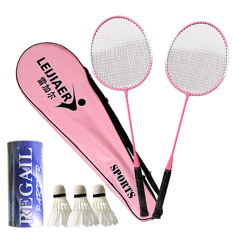Initiation débutant à la raquette de badminton