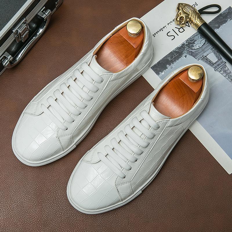 Zapatos casuales de moda con personalidad transpirables de moda resistentes al desgaste para hombres