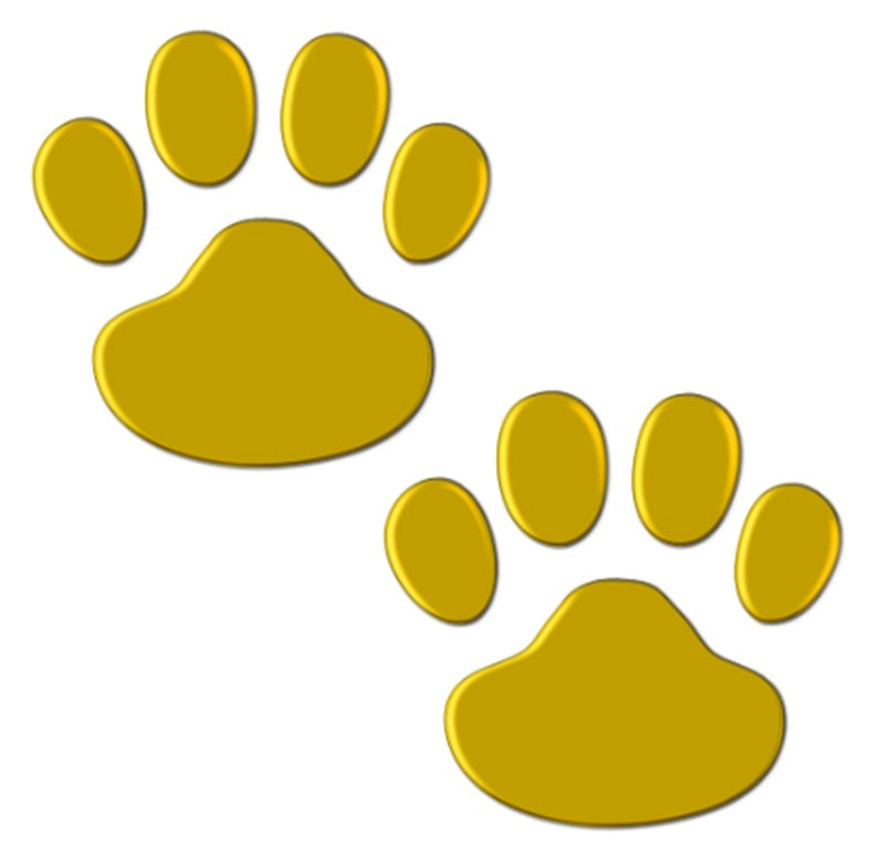 Empreintes de chiot, autocollants de capuche