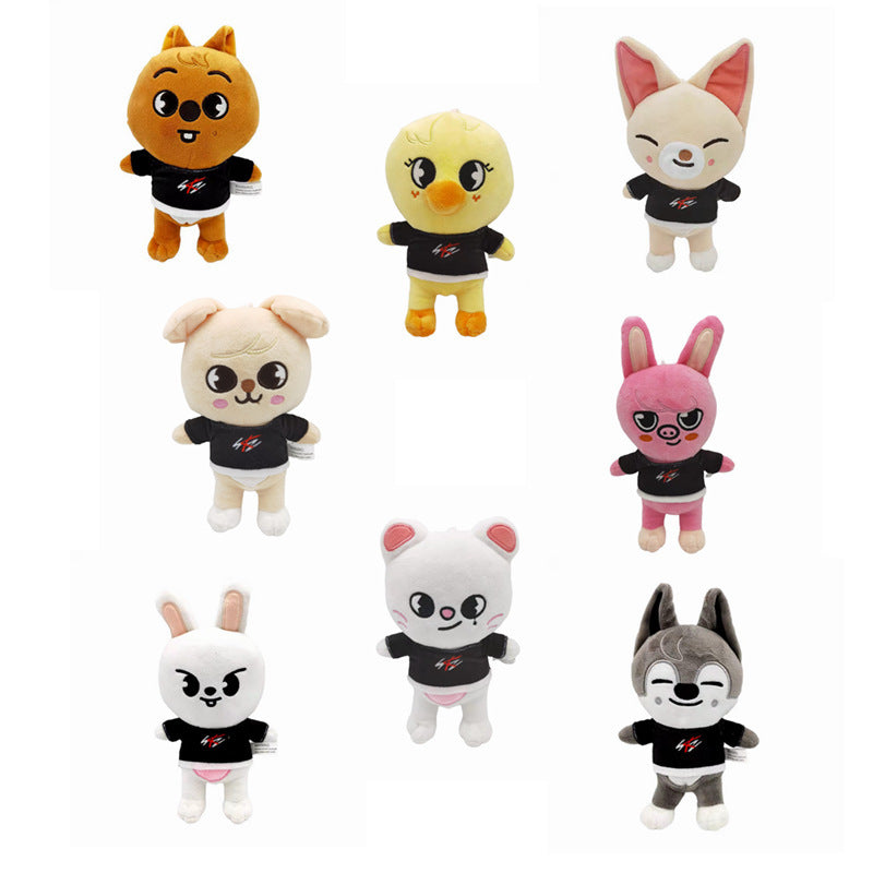Poupée en peluche Stray Children Leeknow Hyunjin, cadeau