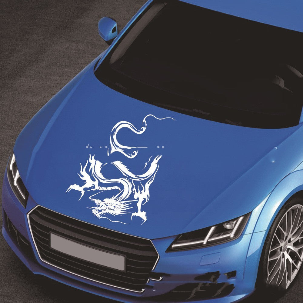 Modification d'autocollant de voiture avant