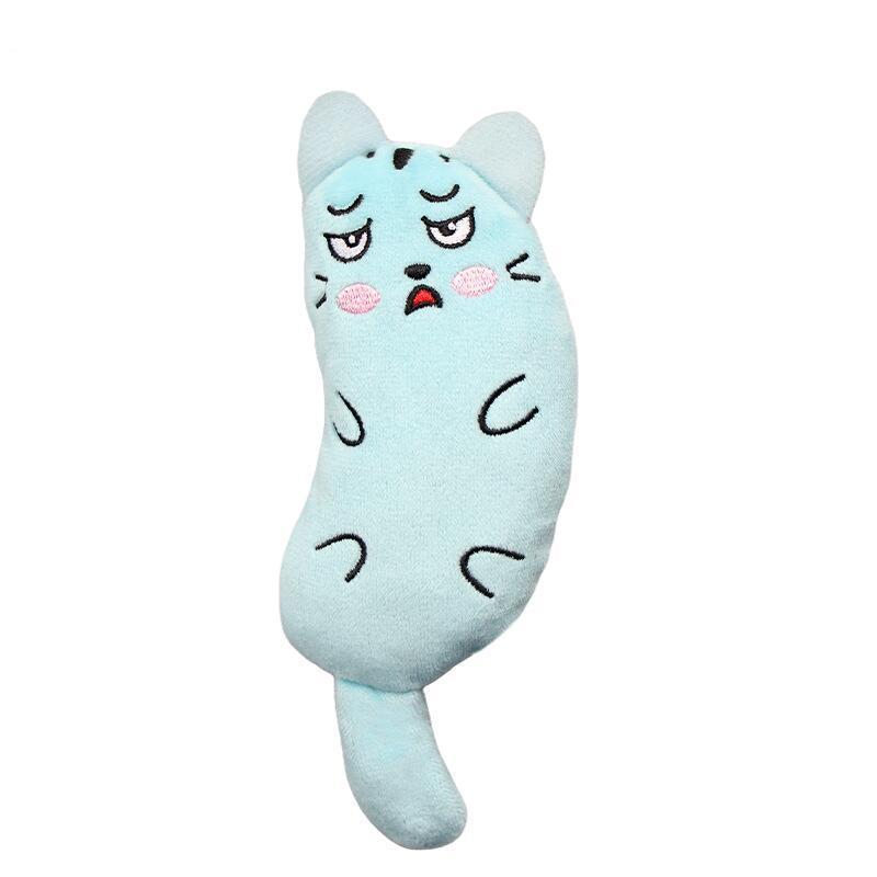 Jouets à la menthe brodés en peluche pour animaux de compagnie de chat